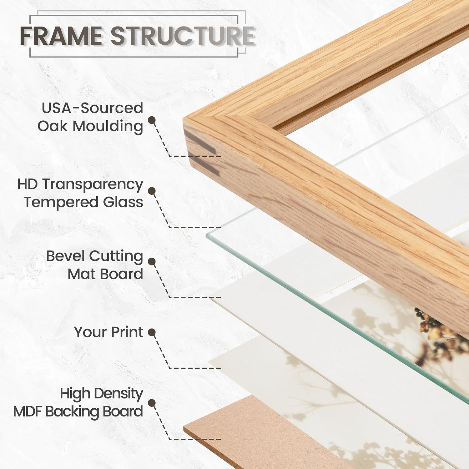 Detalle 2 de Flyjoe Picture Frame 4x6