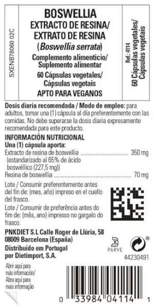 Thumbnail 1 de Solgar Boswellia 60 cápsulas vegetales
