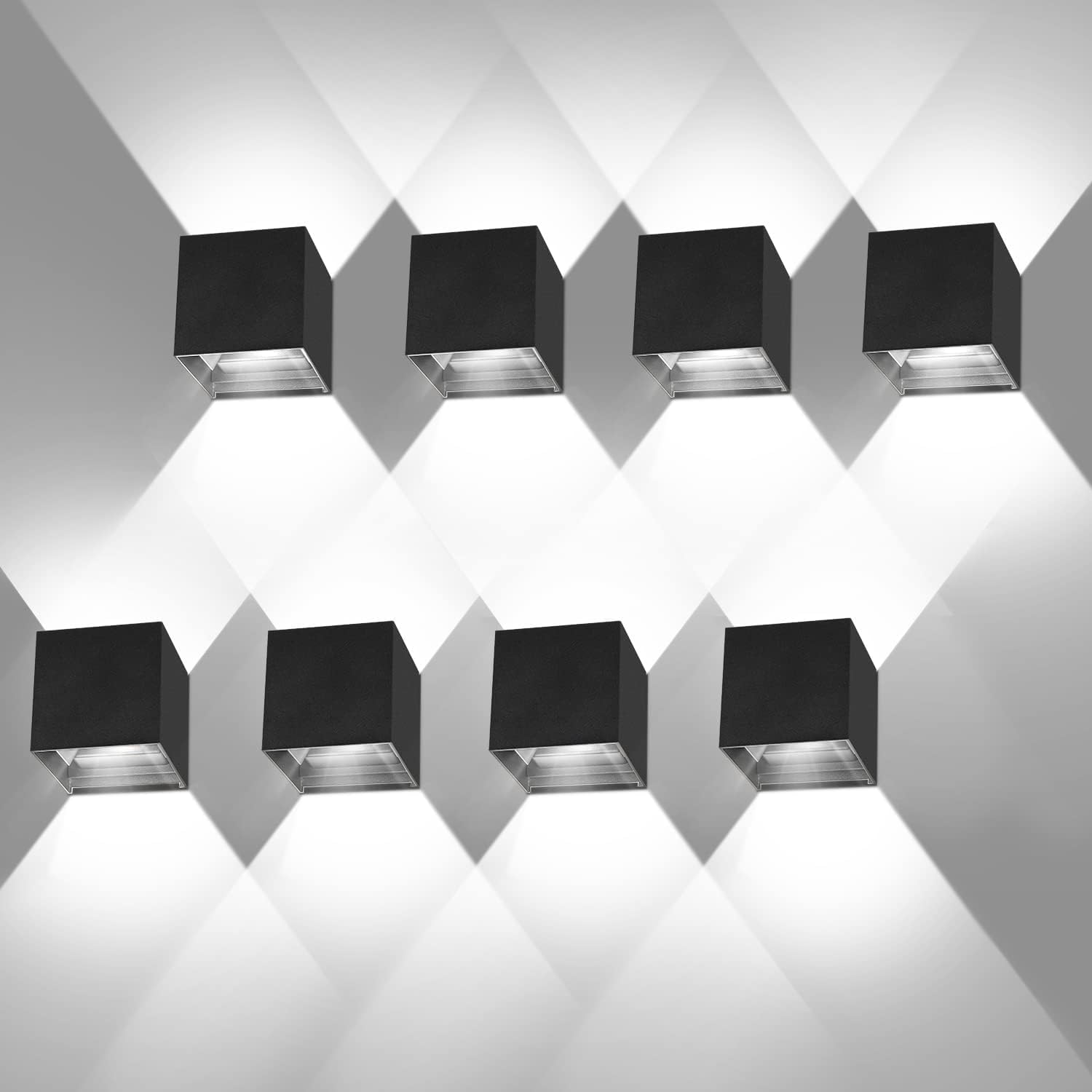 Thumbnail 6 de Kingwei 8 LED Wandleuchten 12W
