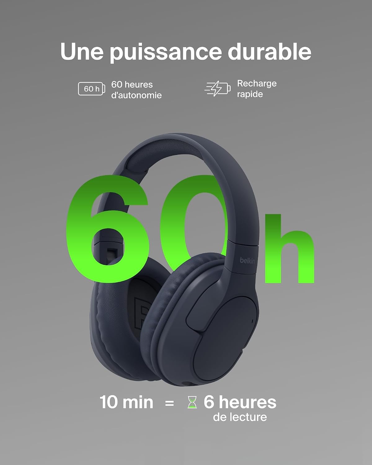Thumbnail 1 de Belkin SoundForm Surround Casque Bluetooth Sans Fil