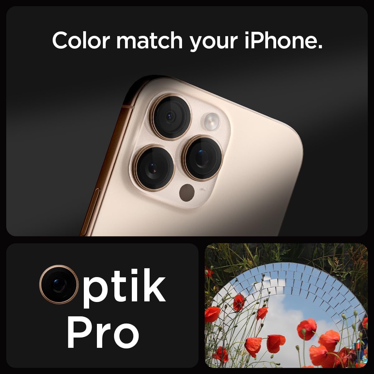 Thumbnail 5 de Spigen Glas.tR EZ Fit Optik Pro - Protector Cámara iPhone