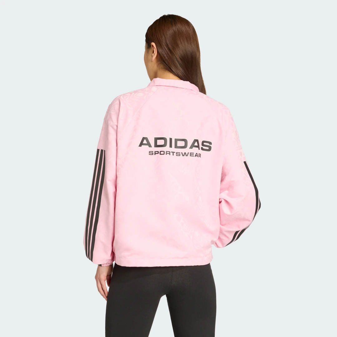 Thumbnail 1 de Chaqueta Common Goal Coaches Tiro x de Adidas (Rosa): una opción cómoda para entrenar y vestir