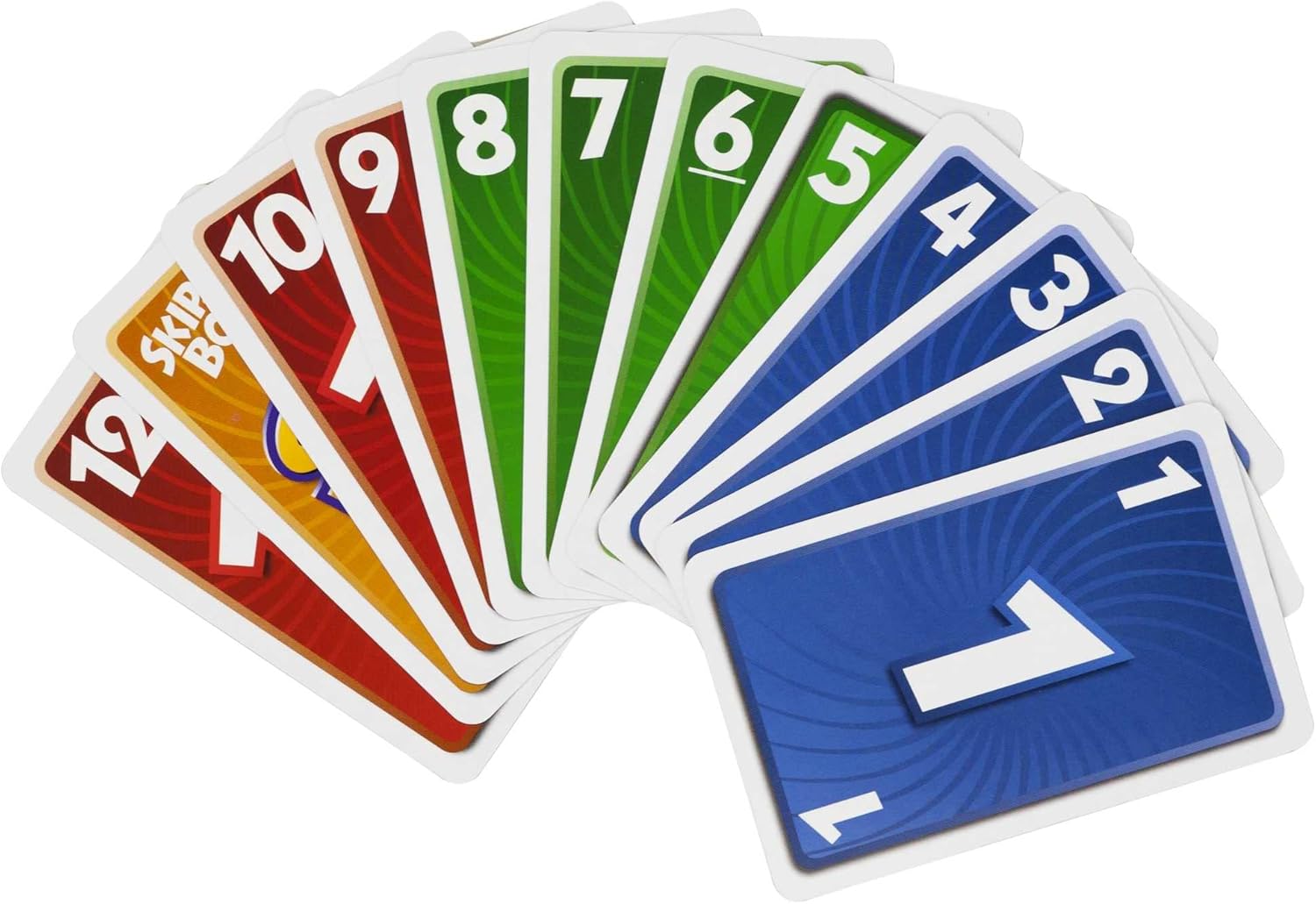 Detalle 2 de Mattel Games UNO Skip-Bo 🎴 Juego de Cartas Divertido