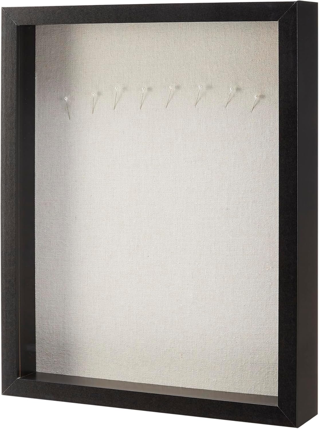 Detalle 2 de Amazon Basics Rechteckiger Schaukasten aus Holz (21,6 x 28 cm)