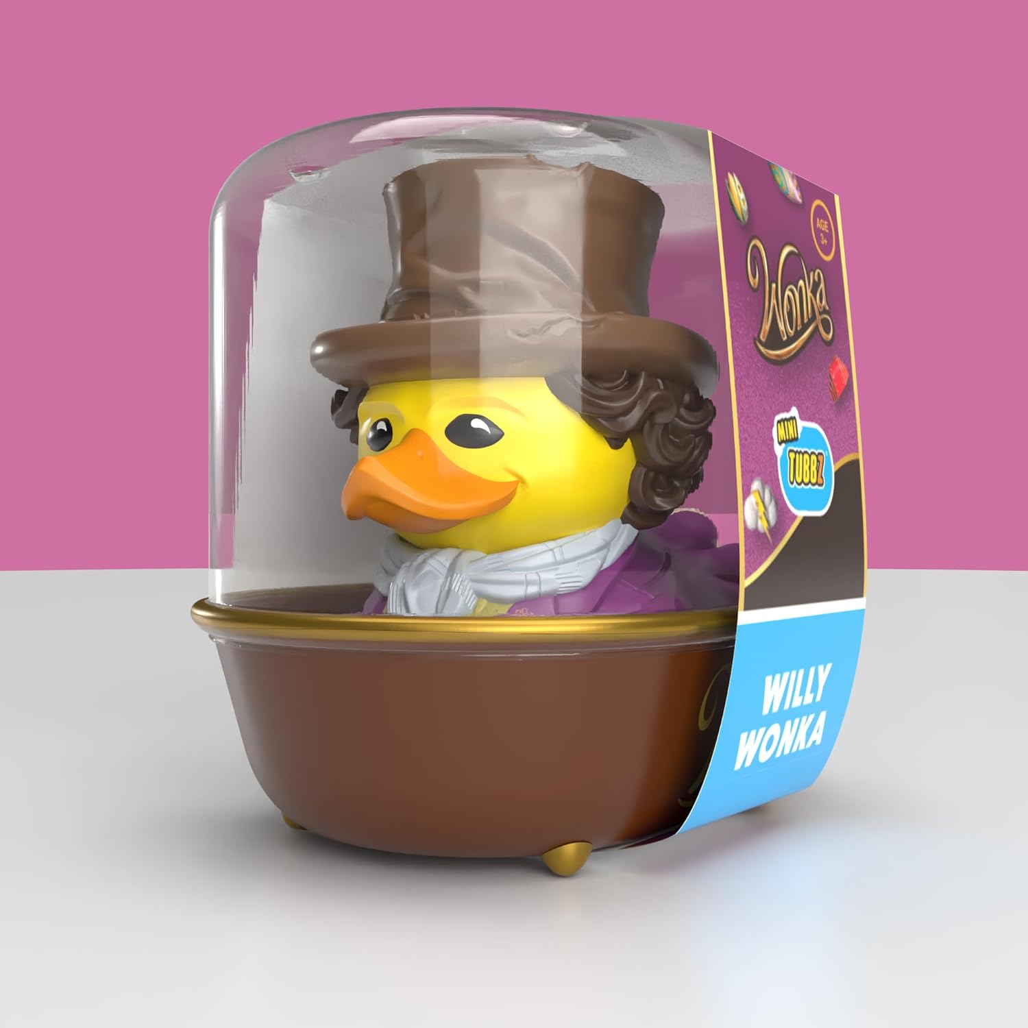Thumbnail 1 de TUBBZ Mini: Willy Wonka Figura Coleccionable de Pato 🏆