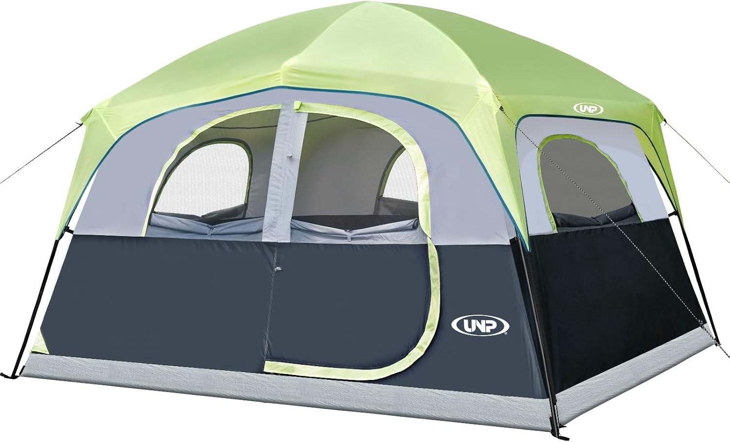 Thumbnail 6 de UNP 6 Person Camping Tent: Waterproof Family Cabin with Rainfly, 10' x 9' x 78