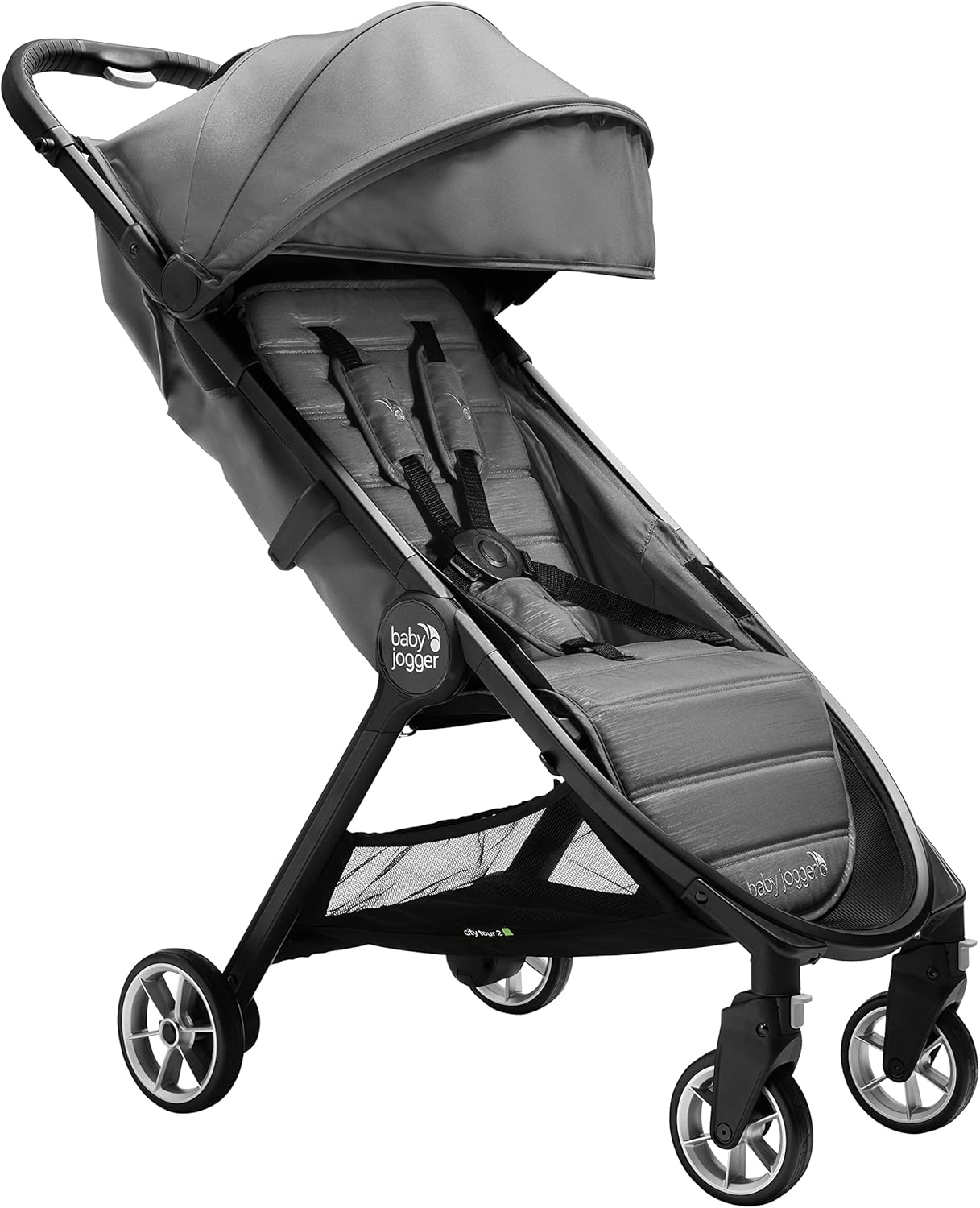 Detalle de Baby Jogger City Tour 2 Travel Stroller Shadow Grey