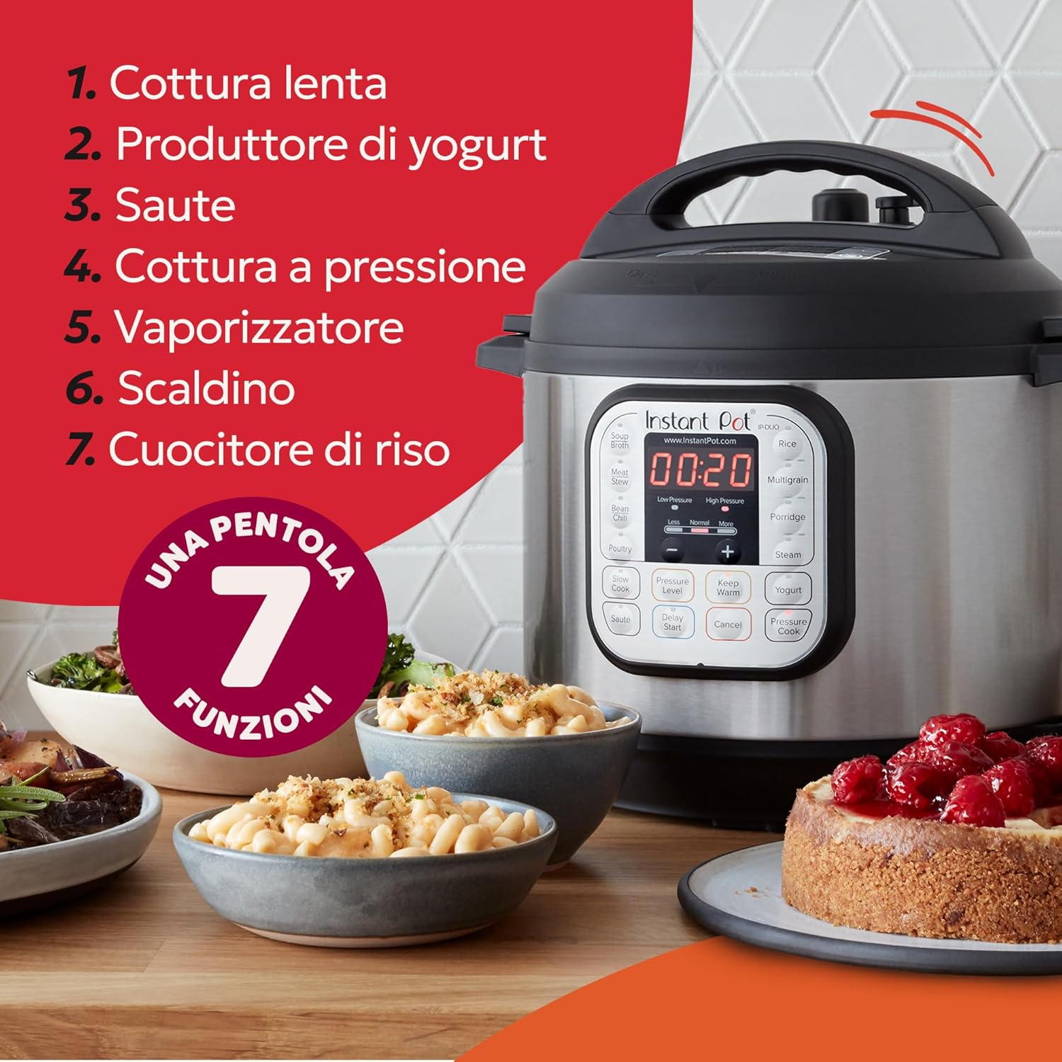Thumbnail 5 de Instant Pot Duo 5,7 L pentola multifunzione