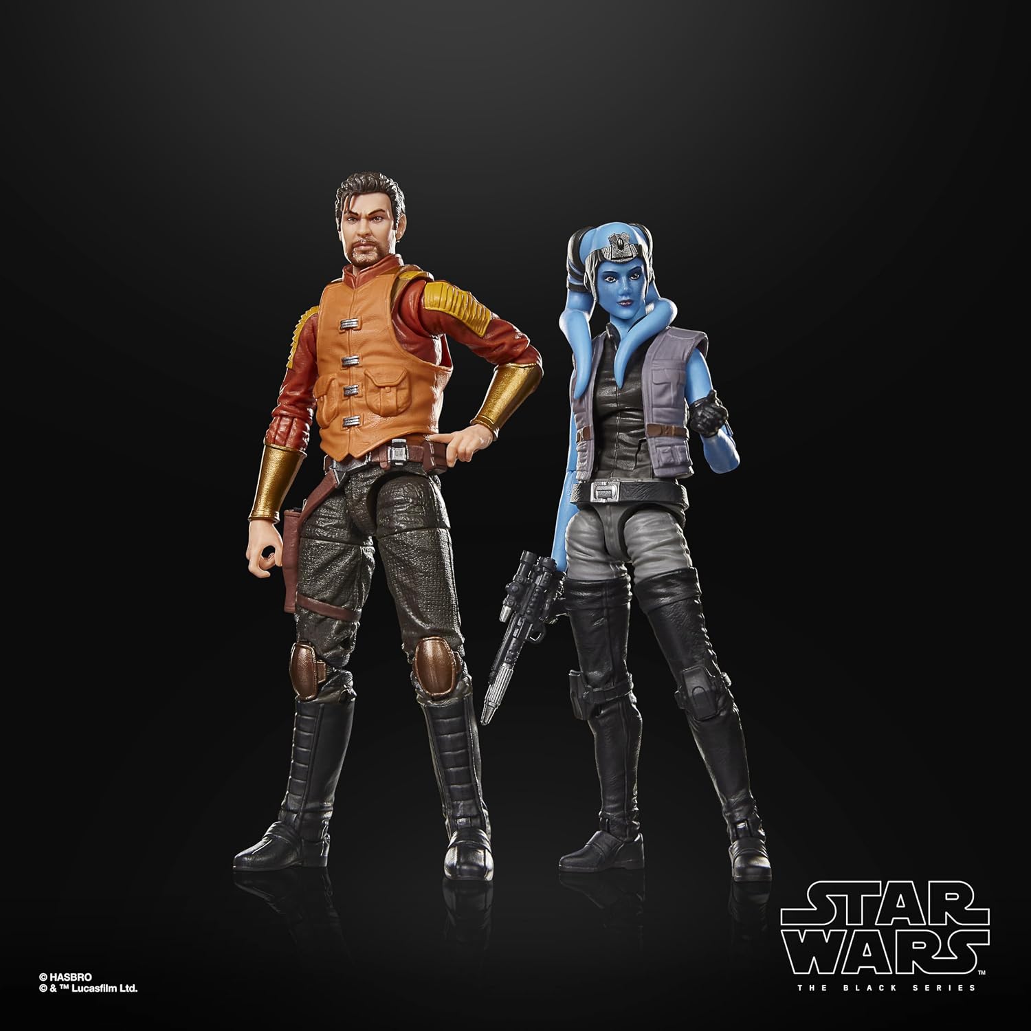 Detalle 2 de Star Wars The Black Series G3196 – figurki Mission Vao i Carth Onasi, 15 cm