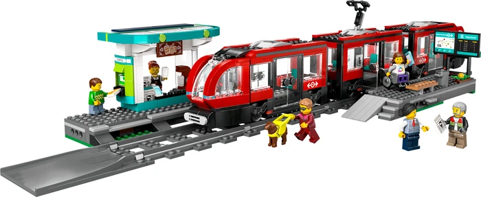Detalle 2 de Lego 60423 StraĂźenbahn đźš‹