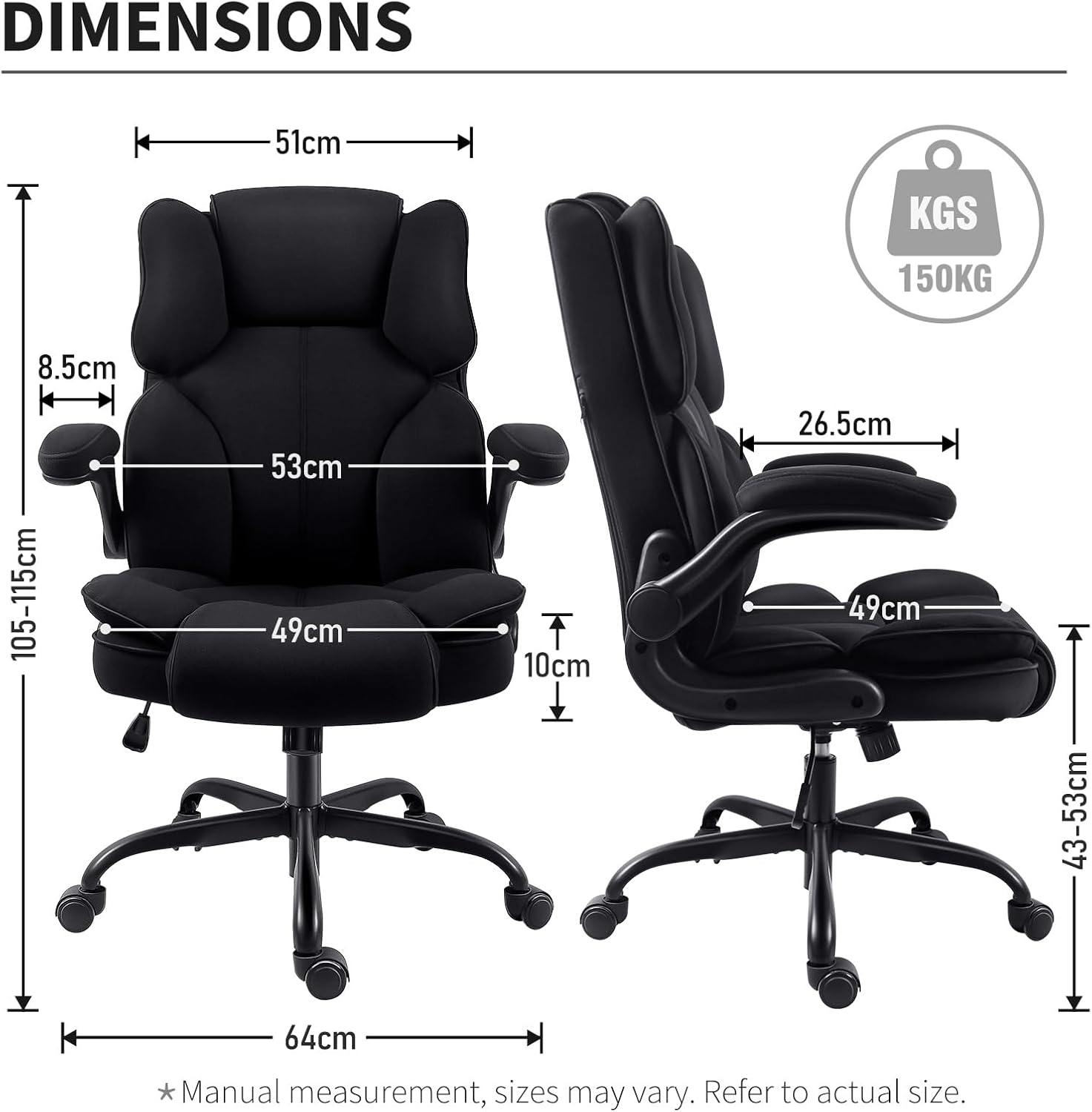 Thumbnail 2 de GGCIR Office Chair ergonomic desk chair