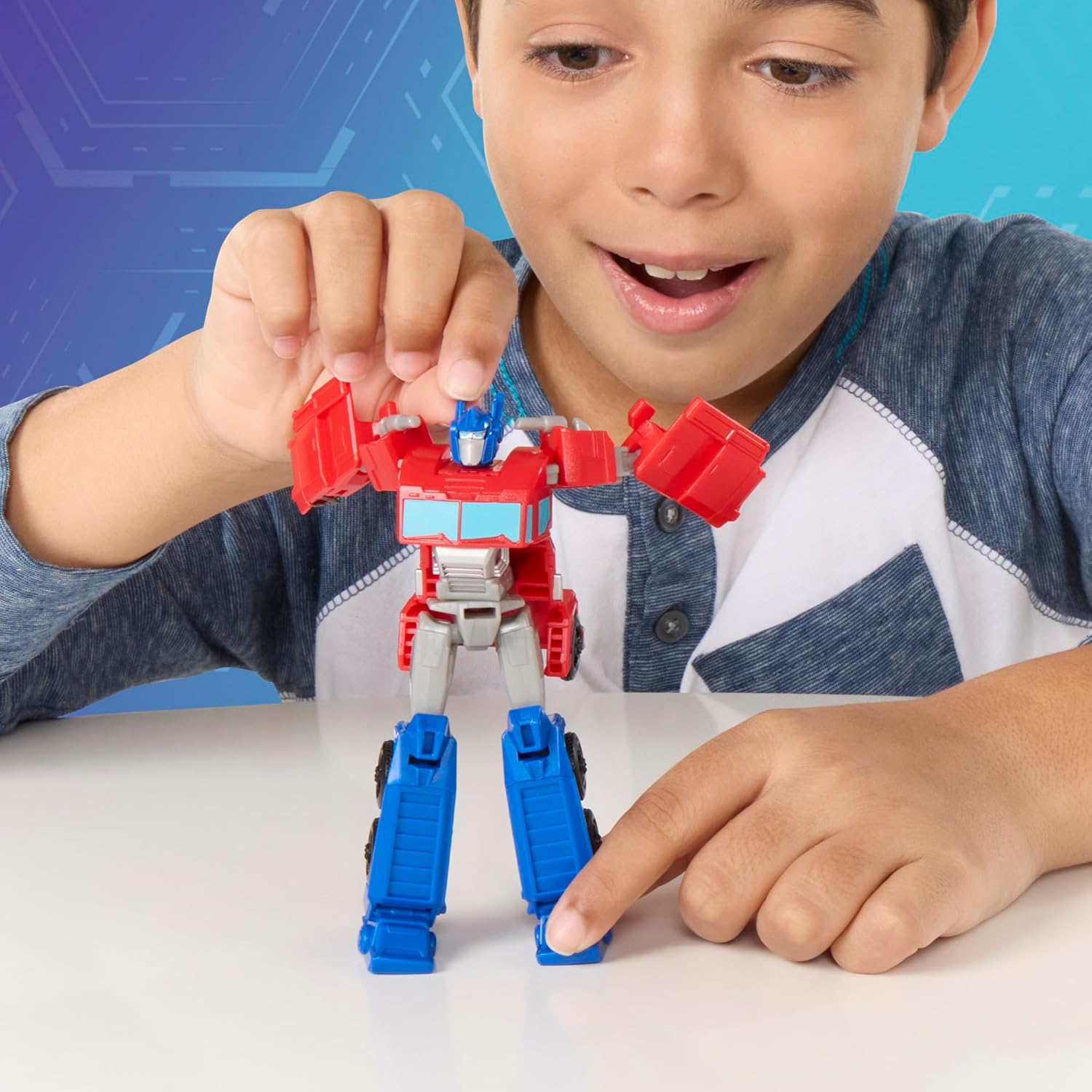 Thumbnail 6 de Transformers EarthSpark Coffret Optimus Prime 12,5 cm