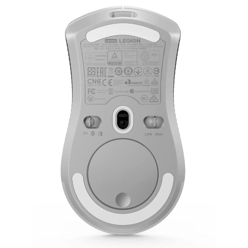 Detalle 2 de Lenovo Legion M600, ratón gaming óptico de 16.000 DPI con Bluetooth e iluminación RGB