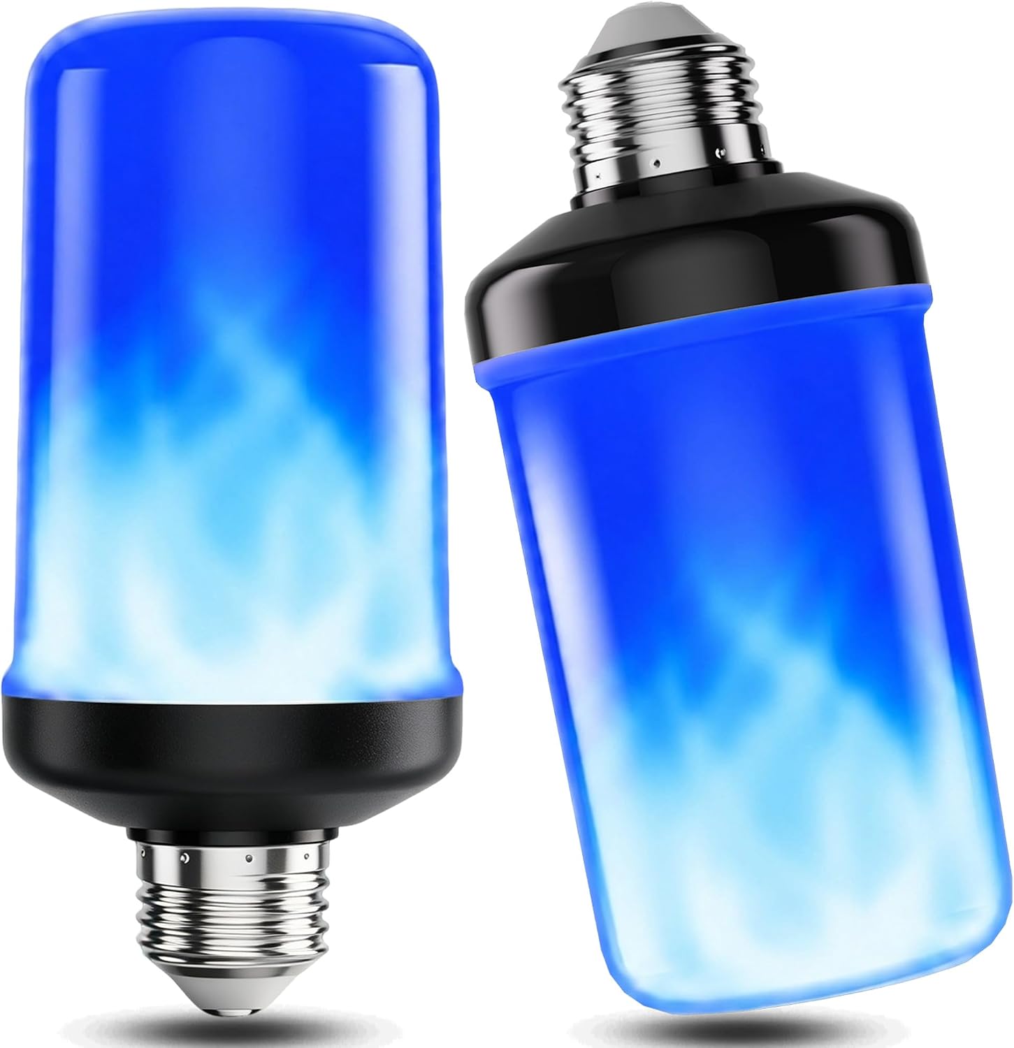 Detalle de Hyrion Blue LED Flame Bulb, E26 Base