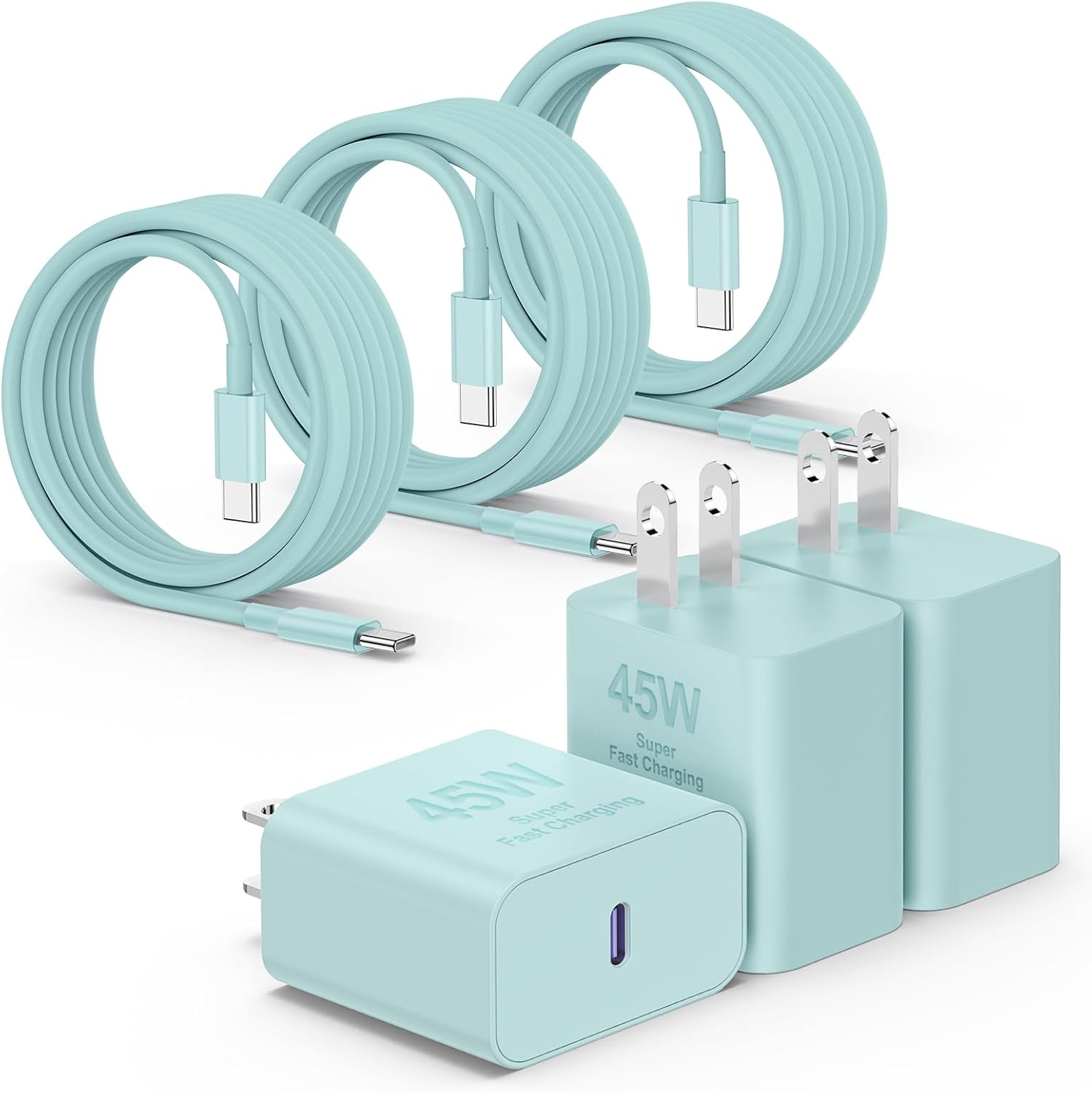 Thumbnail 6 de Samsung 45W USB C Fast Charger 3 Pack 10ft