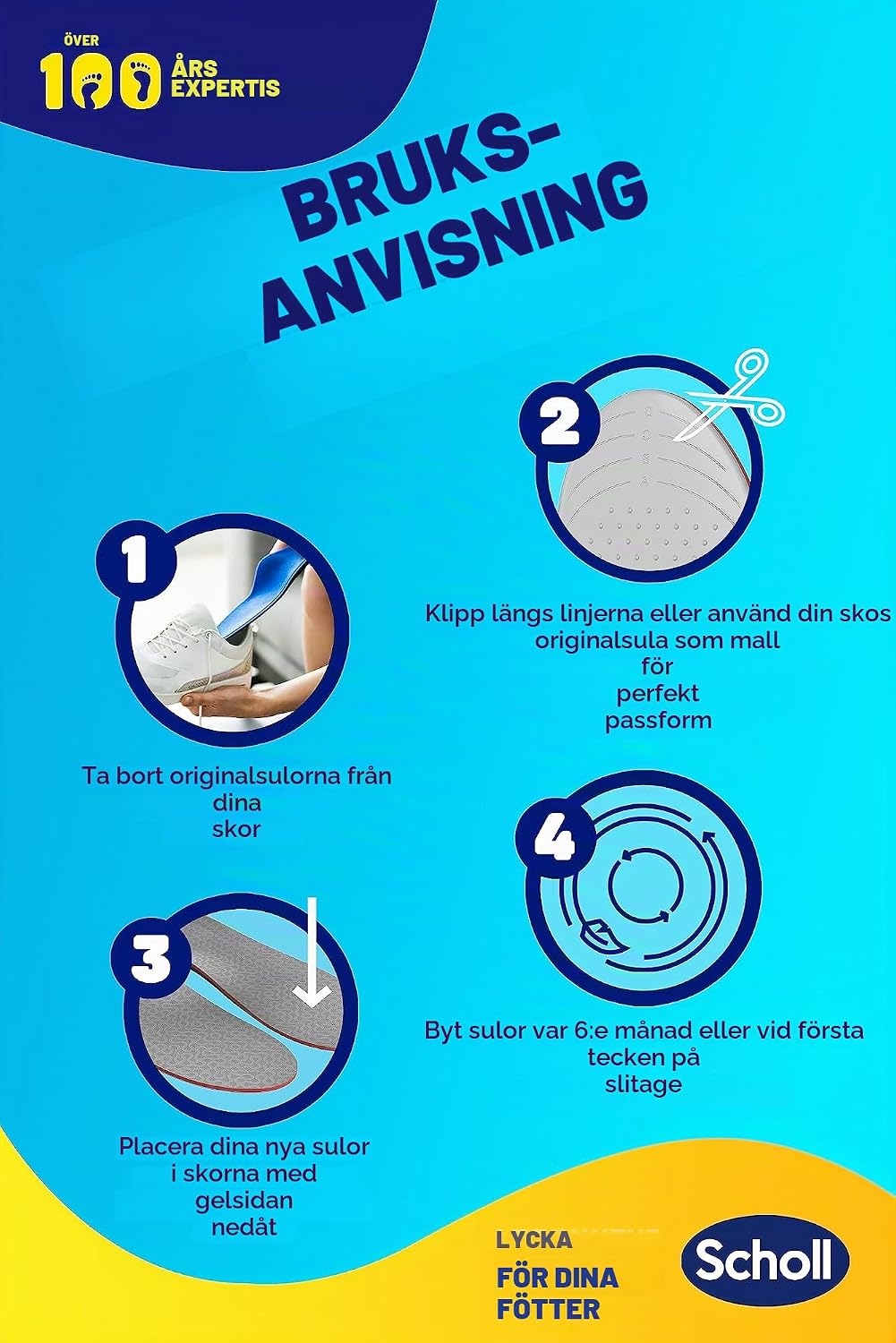 Thumbnail 6 de Dr. Scholl's Liquid Flex inläggssulor för dam med minnesskum och fotvalvsstöd
