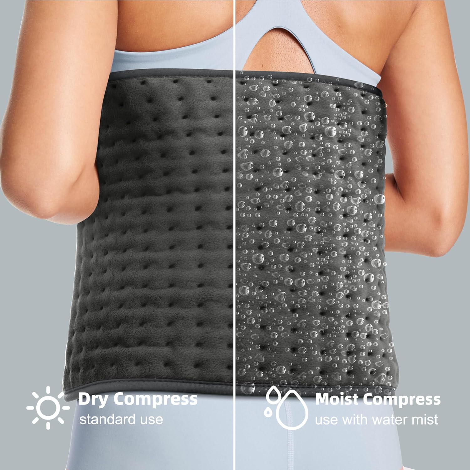 Detalle de VALGELUIK Electric Heating Pad 12" x 24