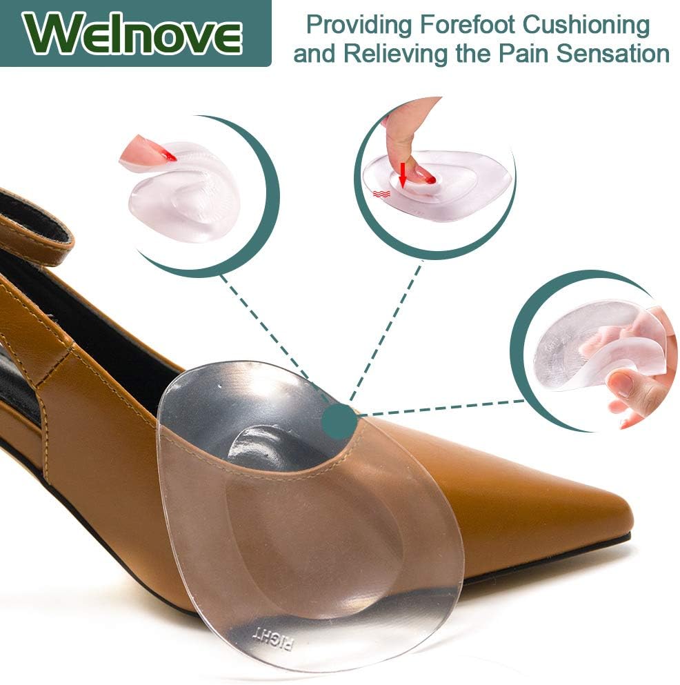 Thumbnail 5 de Welnove Metatarsal Pads 10Pcs Forefoot Cushions