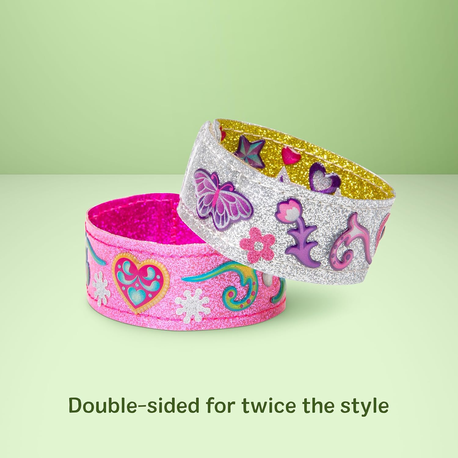 Thumbnail 3 de Melissa & Doug Design-Your-Own Bracelets with 100+ Sparkle Stickers