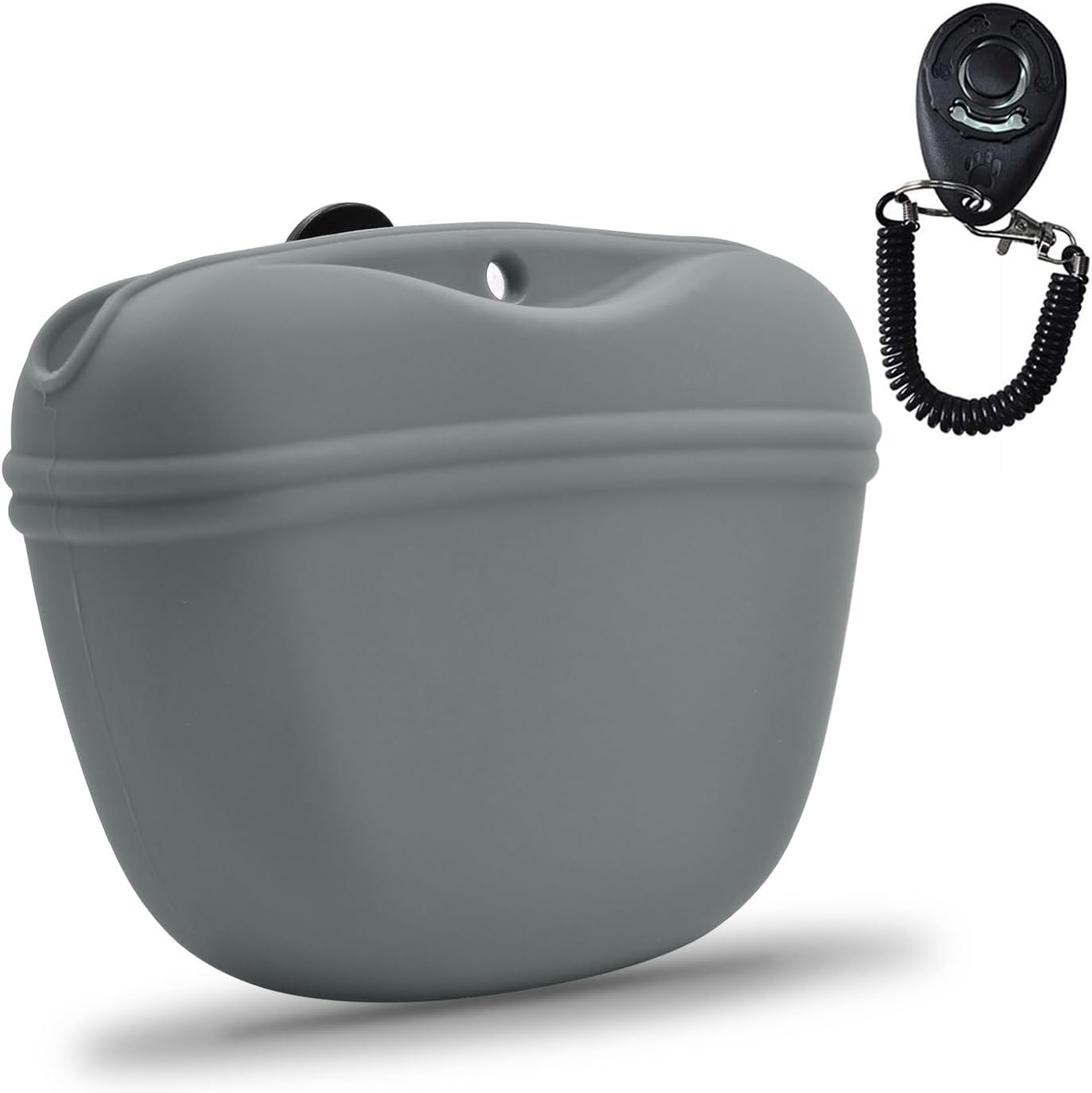 Thumbnail 6 de AUDWUD Silicone Dog Treat Pouch clip on