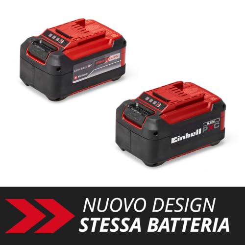 Detalle de Einhell Original Battery PXC 18 V 5,2 Ah: autonomia modulare per la tua gamma Power X-Change