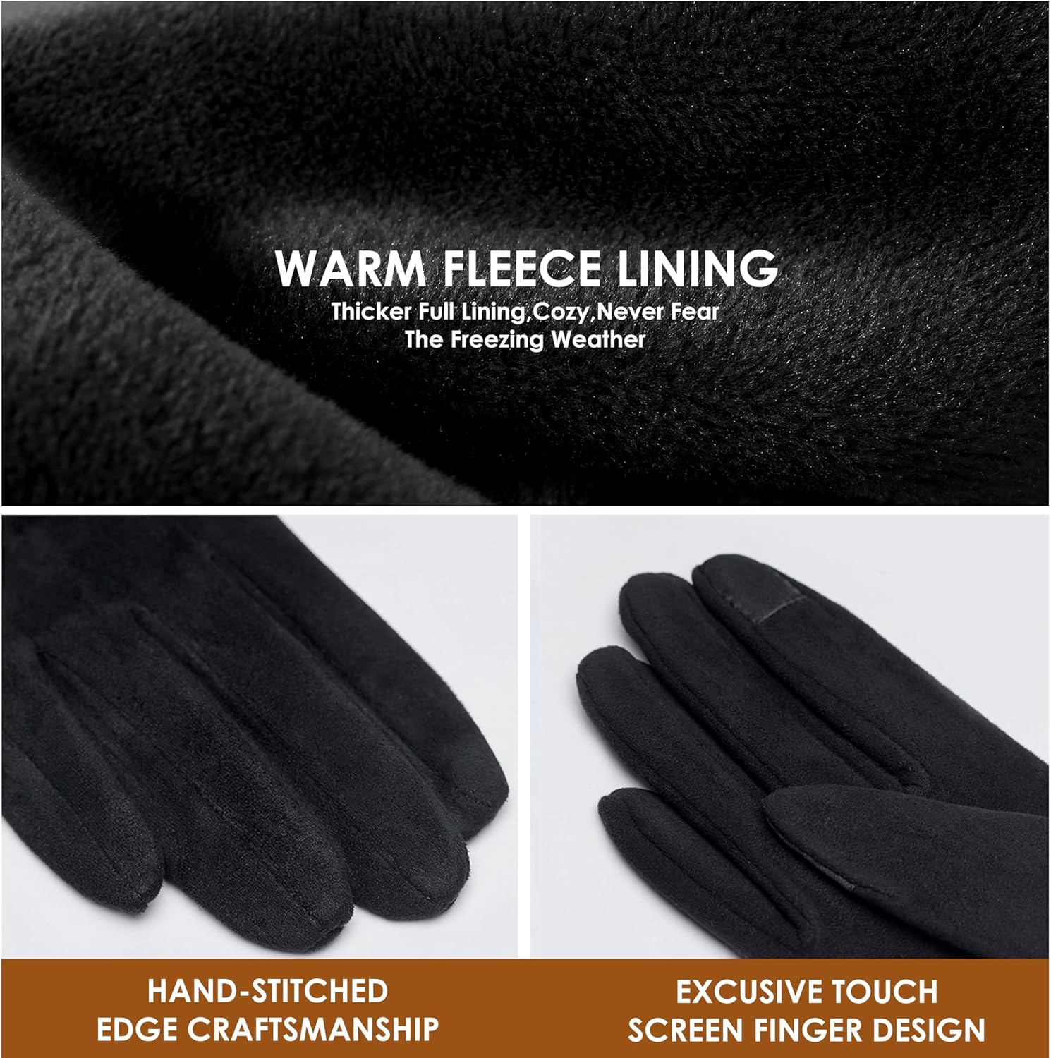 Thumbnail 4 de Dsane Womens Touchscreen Winter Gloves