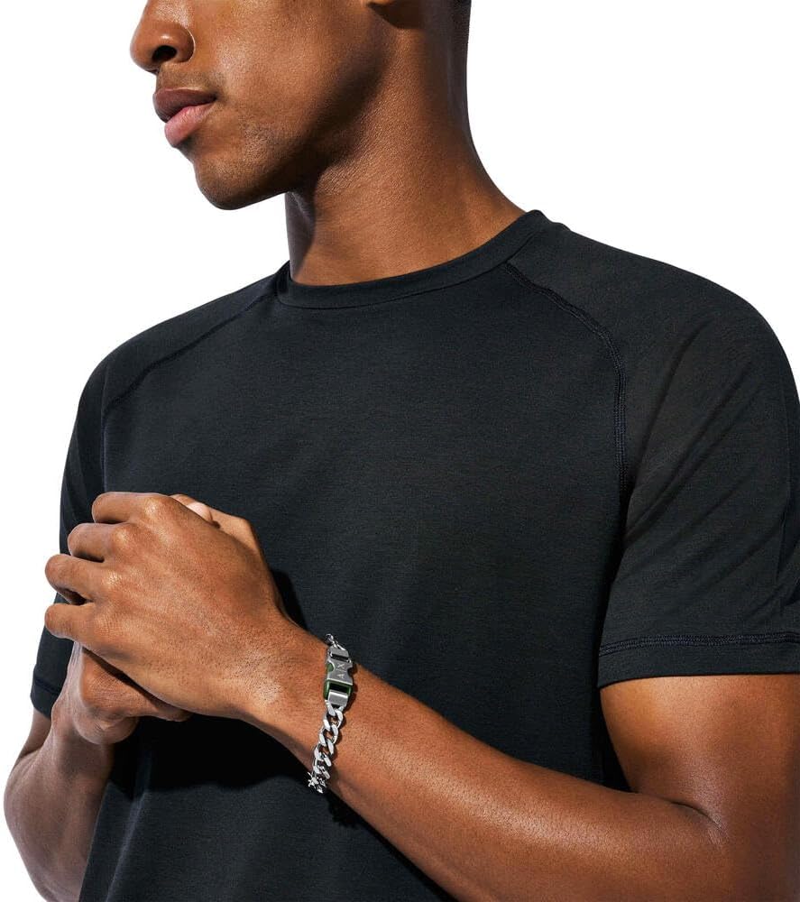 Thumbnail 1 de Armani Exchange bracciale da uomo in acciaio inossidabile con chiusura a fibbia