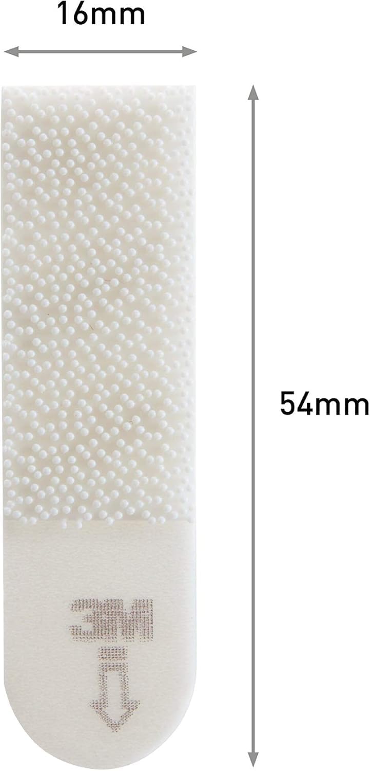 Thumbnail 1 de Command Strisce Appendiquadri Adesive Piccole Bianche – Confezione da 8 Coppie, Tenuta fino a 2 kg
