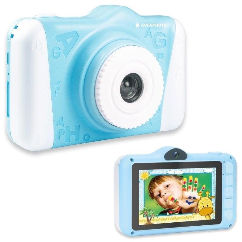 Thumbnail 3 de AgfaPhoto Realikids Cam 2 azul: cámara infantil con pantalla 3,5" y filtros selfie