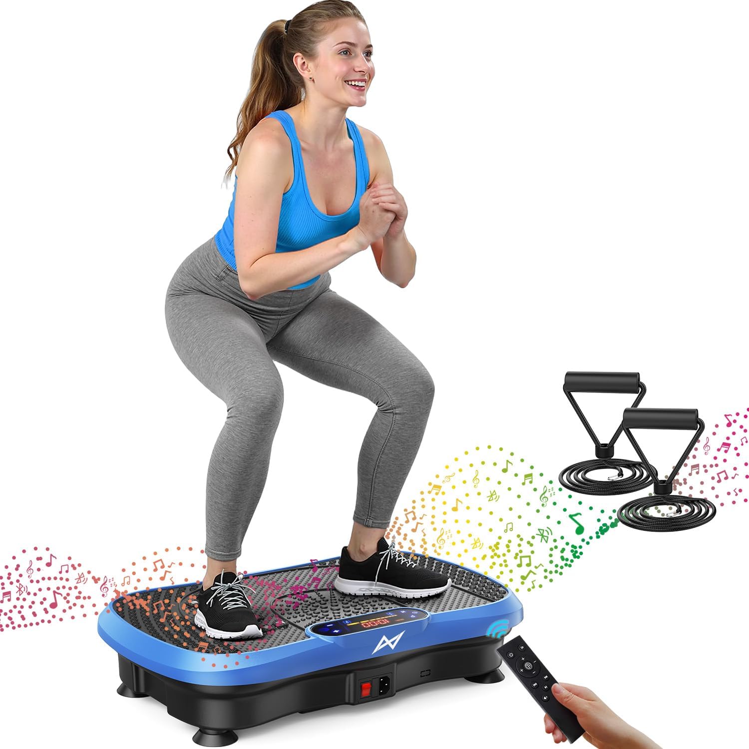 Detalle de AXV Vibration Plate 120-Speed Full Body Shaker