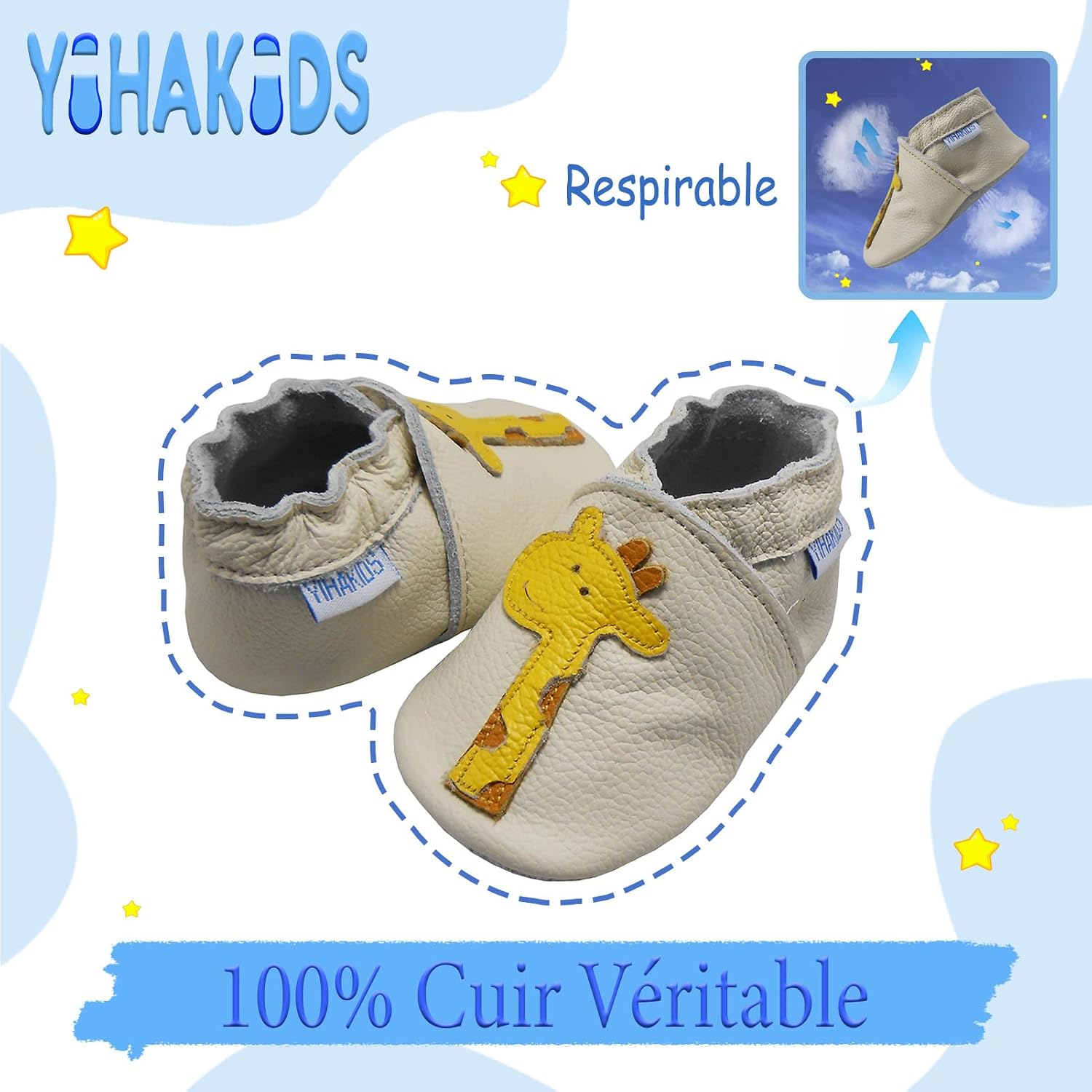 Detalle 2 de YIHAKIDS Chaussures Bébé 0-24 mois