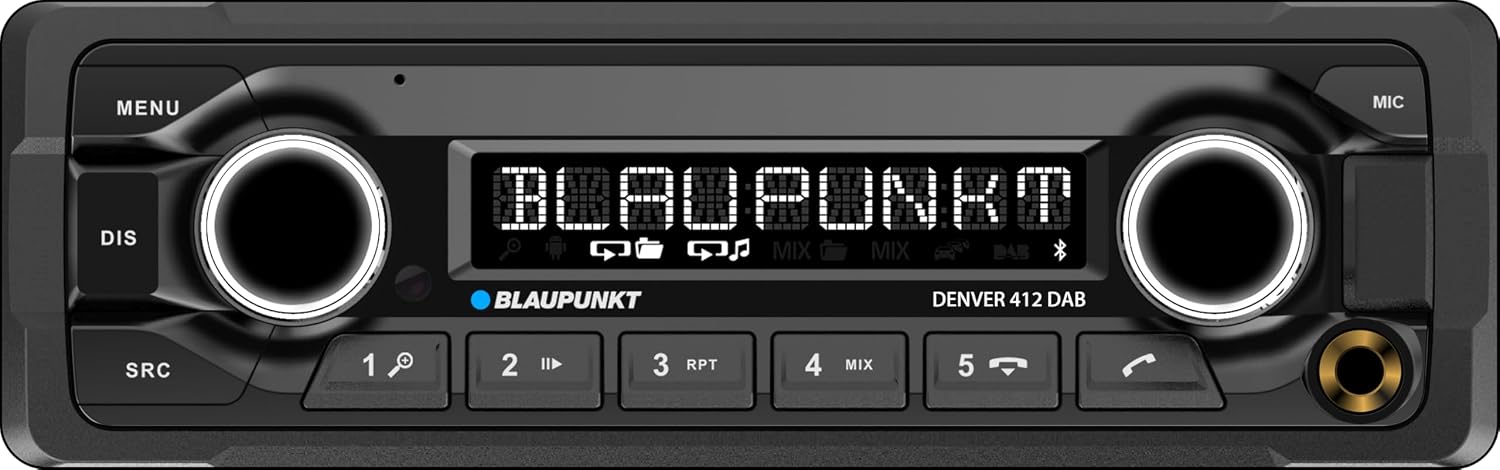Detalle de Blaupunkt Denver 412 DAB Autoradio 4x50W