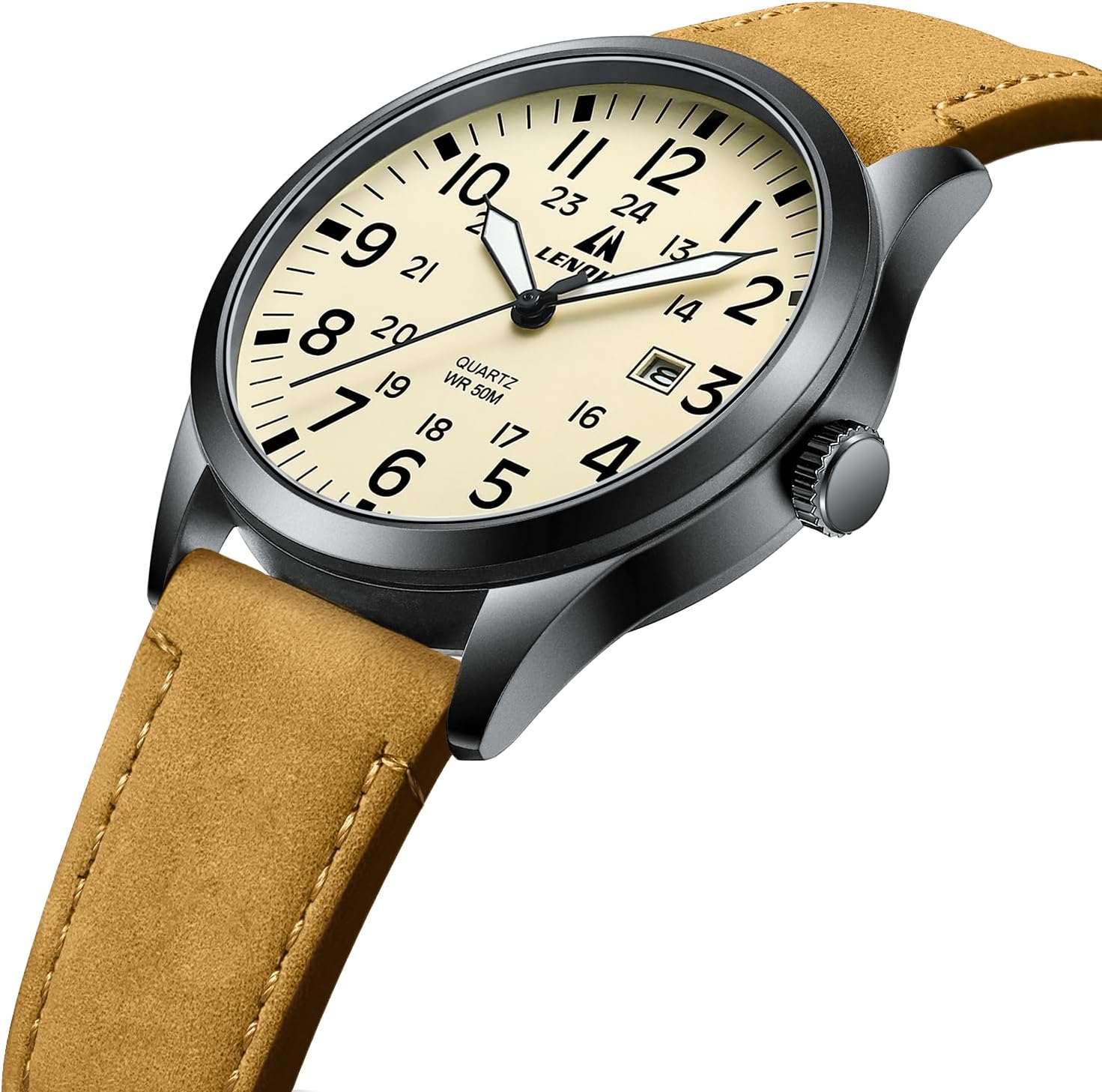 Thumbnail 2 de LN LENQIN Militär-Uhr für Herren mit 42 mm