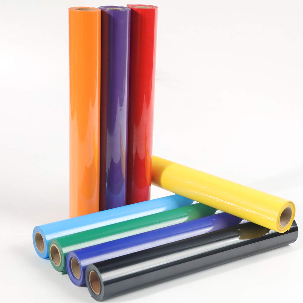 Detalle de FUNKAKA Heat Transfer Vinyl Roll, 12 in. x 9 ft.
