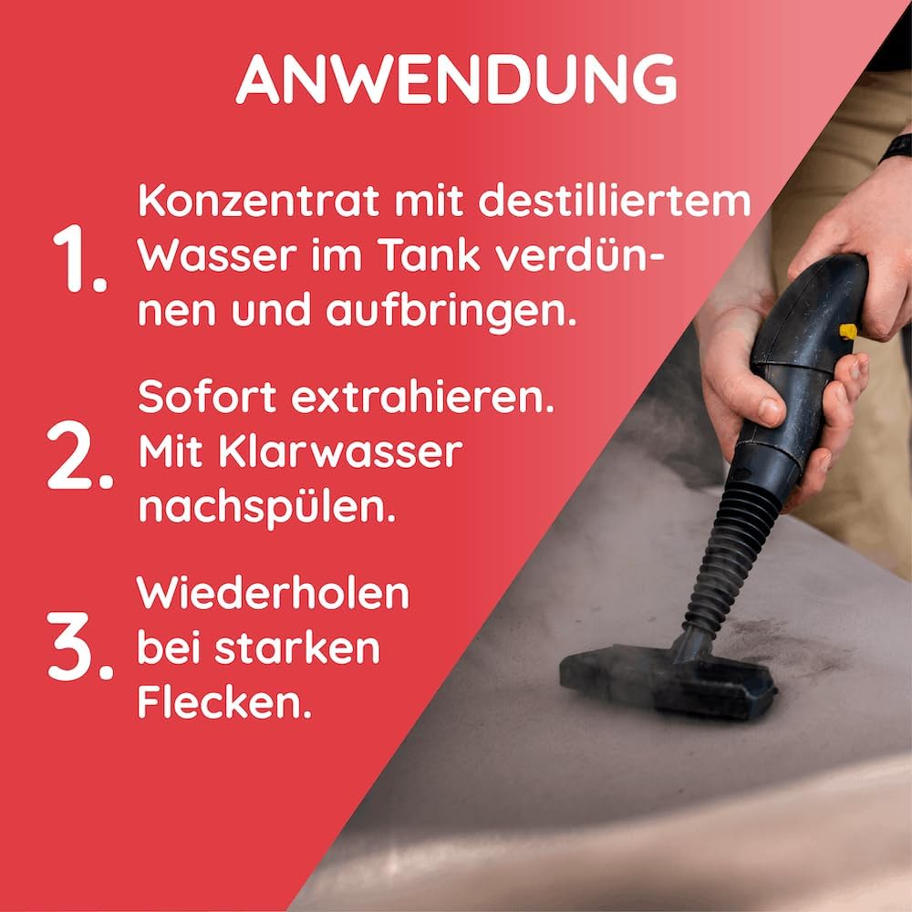 Thumbnail 5 de hauszauber NEU Waschsauger Polsterreiniger Extra Rein – 1000 ml Konzentrat für Nass- und Waschsauger