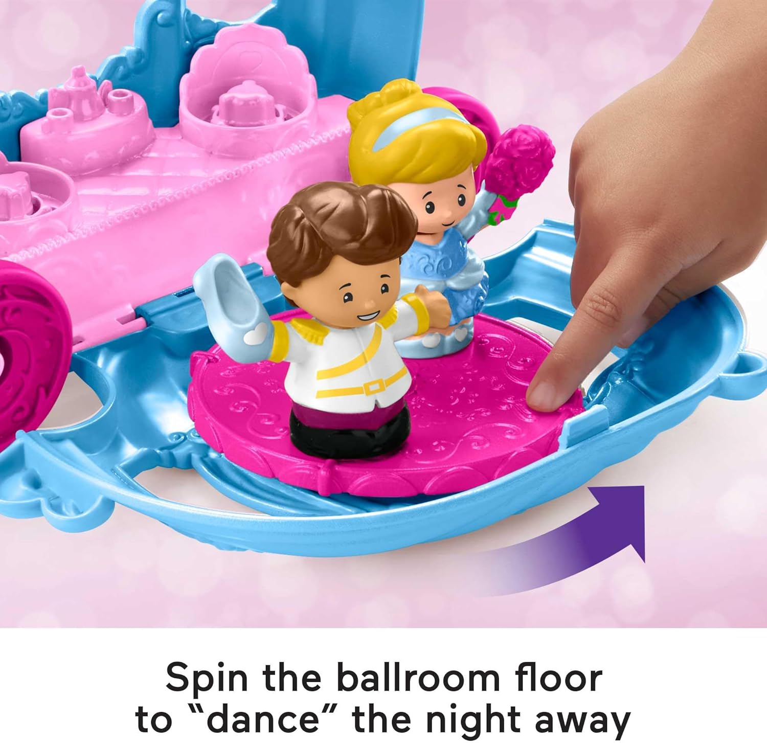 Thumbnail 2 de Fisher-Price Little People Cinderella’s Dancing Carriage playset (HGP76)