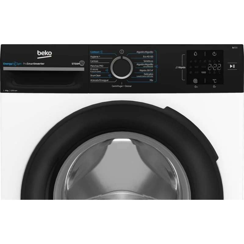 Thumbnail 2 de Beko BM3WFSU38213 lavadora 8kg 1.200 rpm