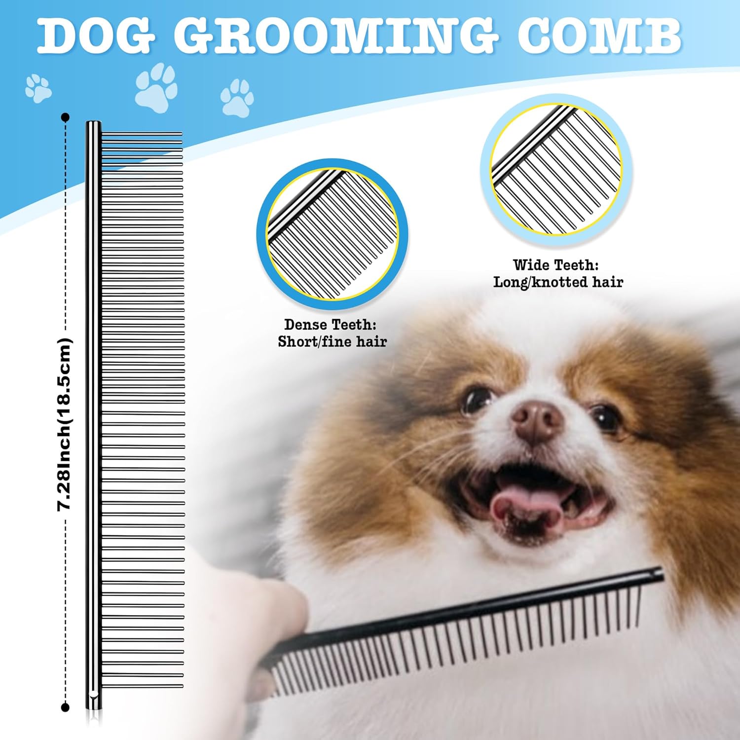 Thumbnail 5 de Dream Reach 7" Dog Grooming Scissors Kit — 6-piece set ✂