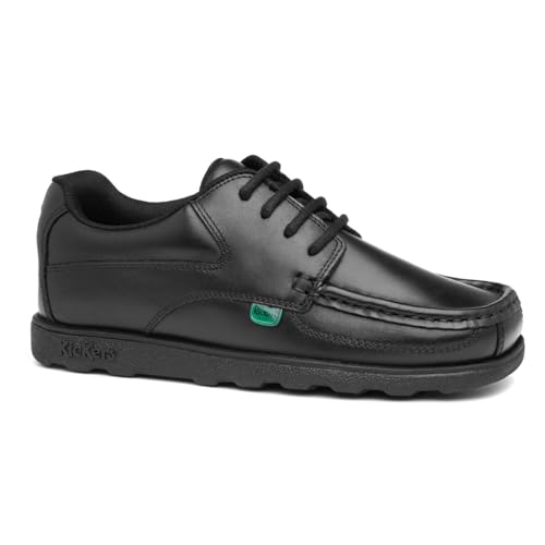 Thumbnail 7 de Kickers Fragma L4 E Kids Moc Toe Shoes - Black, 5 UK