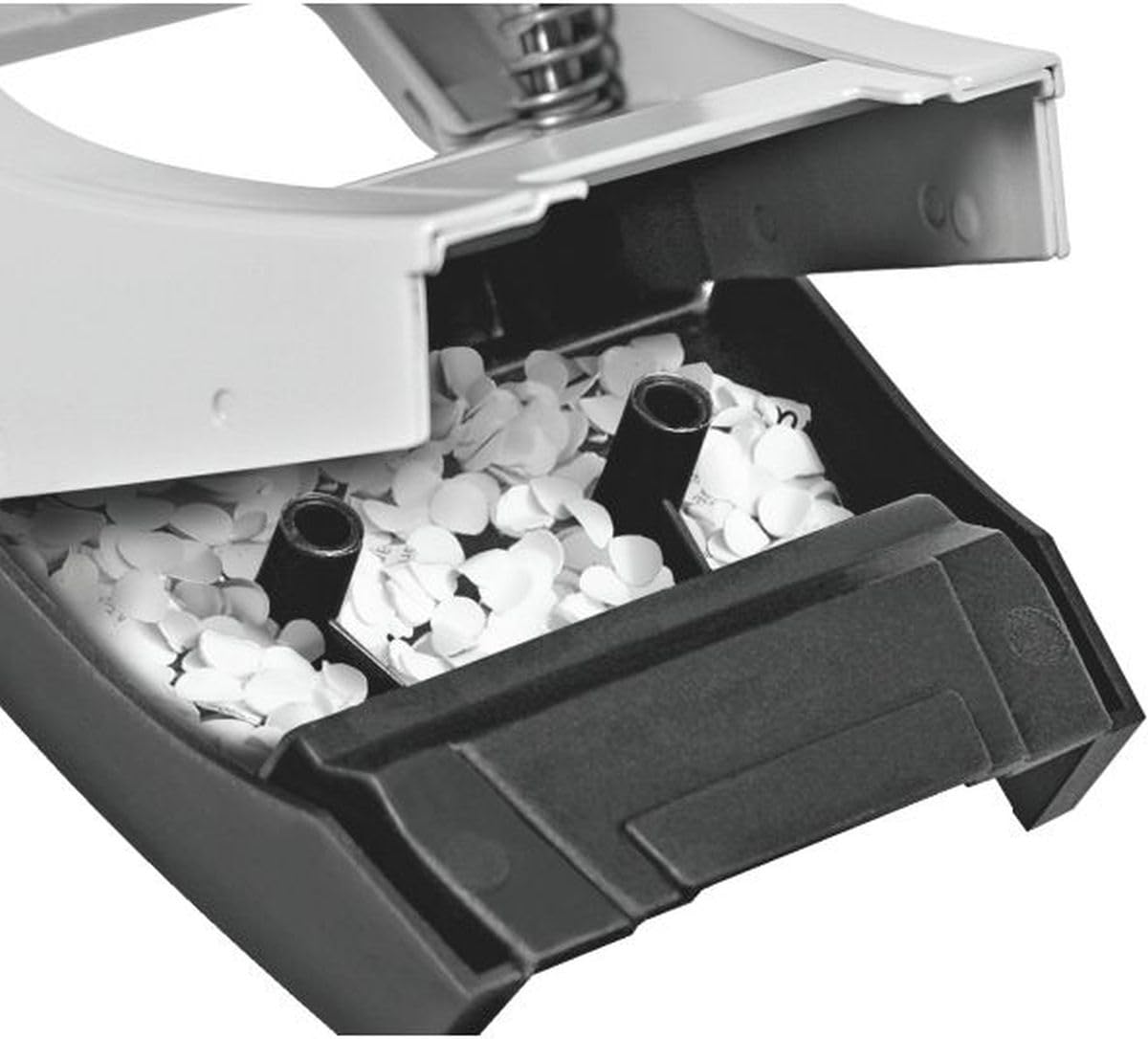Detalle 2 de Leitz Pratica Perforatrice da Ufficio 2 fori, 30 Fogli, Nero Satinato – Gamma Style