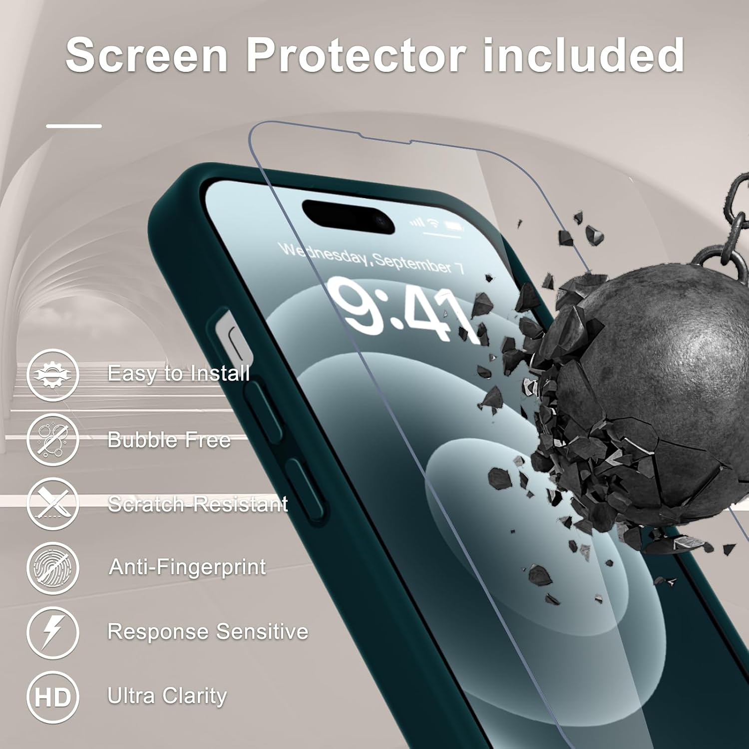 Detalle 2 de YENAPOON iPhone 14 Pro Max Case