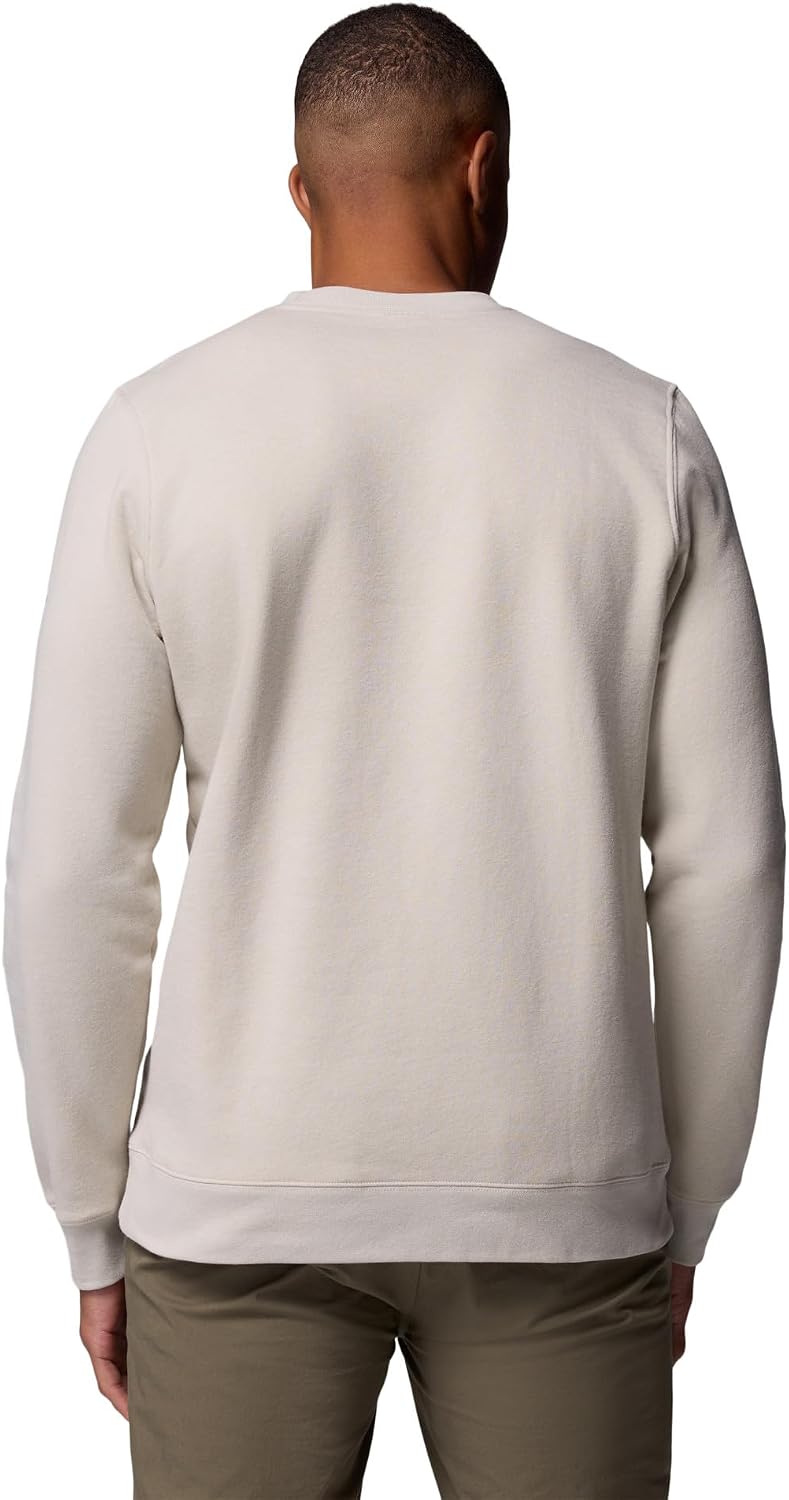 Detalle de Columbia Trek Crew, Pull Sweat pour Homme — Confort et polyvalence au quotidien