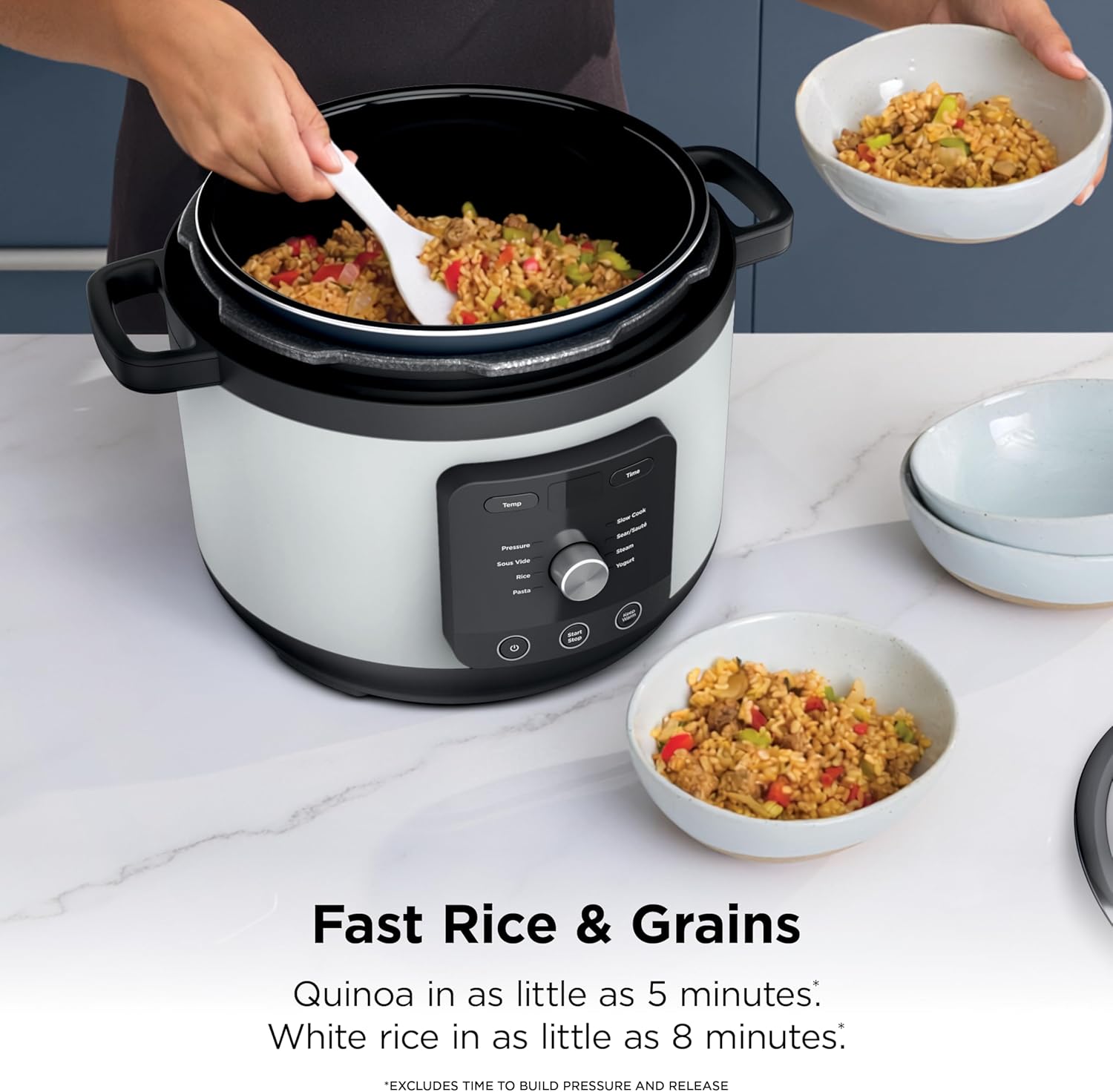 Thumbnail 5 de Ninja HyperHeat 9-in-1 Electric Pressure Cooker (6.5 Qt, PC201WH)