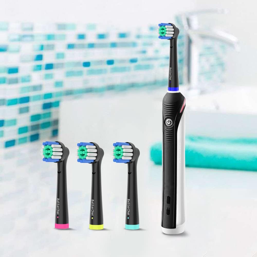Thumbnail 5 de 16 Count replacement toothbrush heads for Oral-B electric toothbrushes (black)