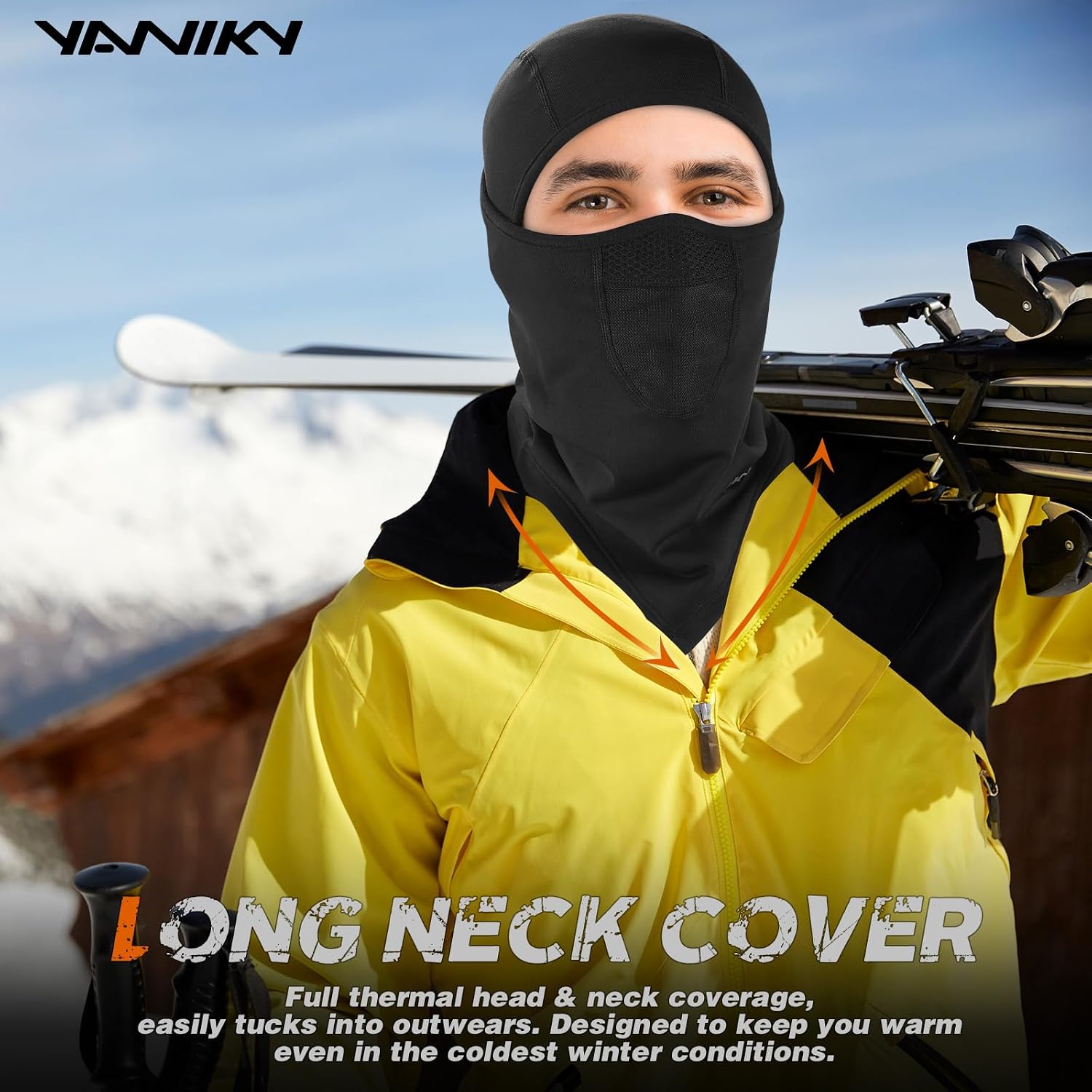 Thumbnail 6 de YANIKY Sturmhaube Balaclava für Wintersport 🧣