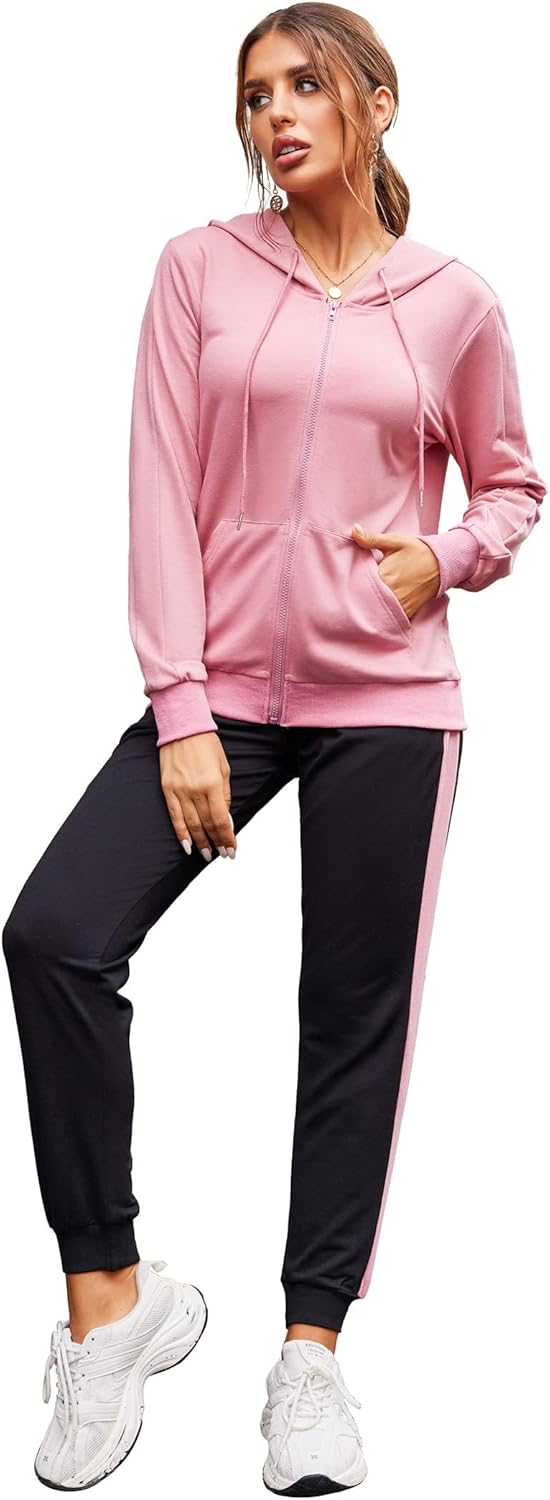 Thumbnail 6 de Parabler Damen Jogginganzug-Set mit Kapuzenjacke und Sporthose (Zweiteiler, S–XXL)