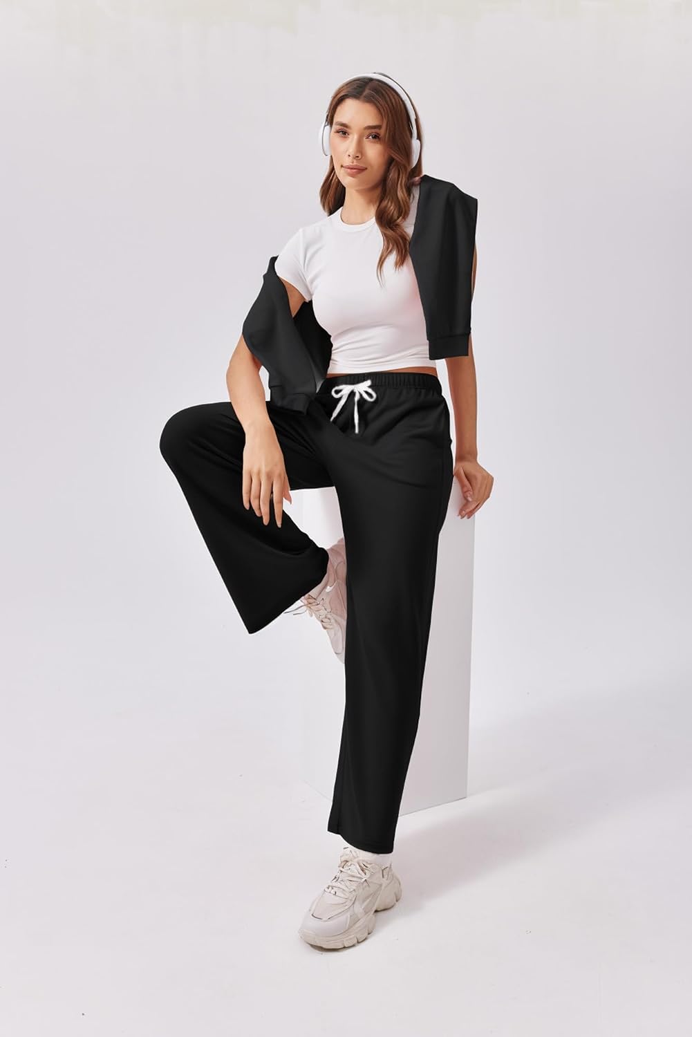 Thumbnail 4 de PINSPARK Women's Sweatpants High Waist