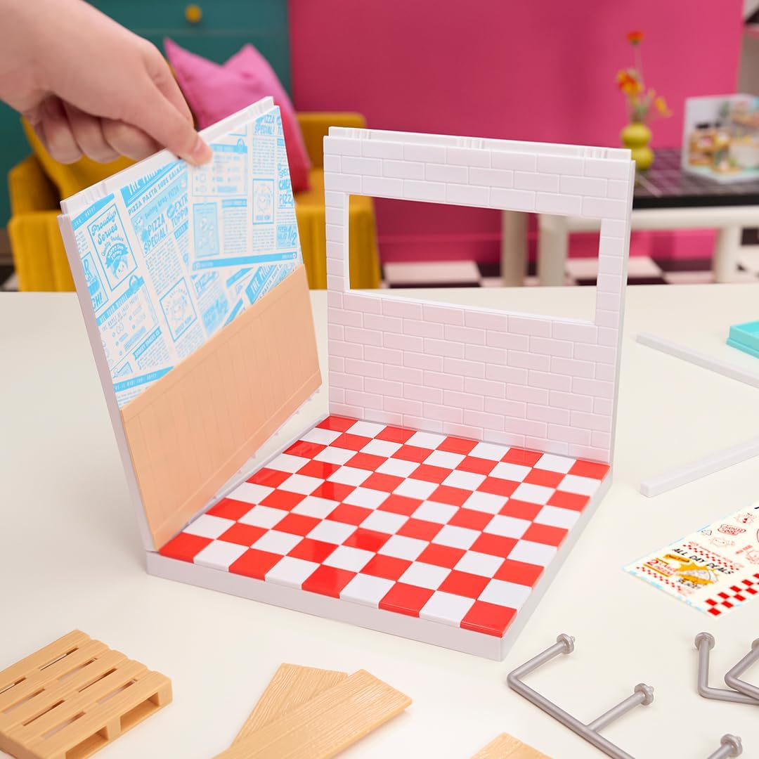 Thumbnail 3 de MGA’s Miniverse Make It Mini Spaces Pizza Shop – BAU-Set zum Basteln, inkl. NFC-Karte, ab 8 Jahren