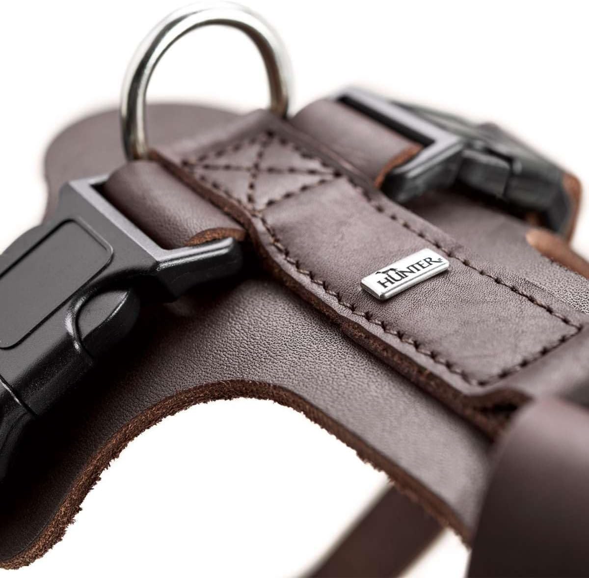 Detalle de HUNTER AALBORG Leder Geschirr XS 38â52 cm đŸ