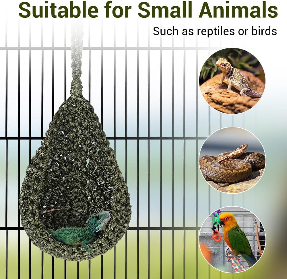 Thumbnail 6 de Reptiles Hammock: Bearded Dragon Swing Hanging Bed